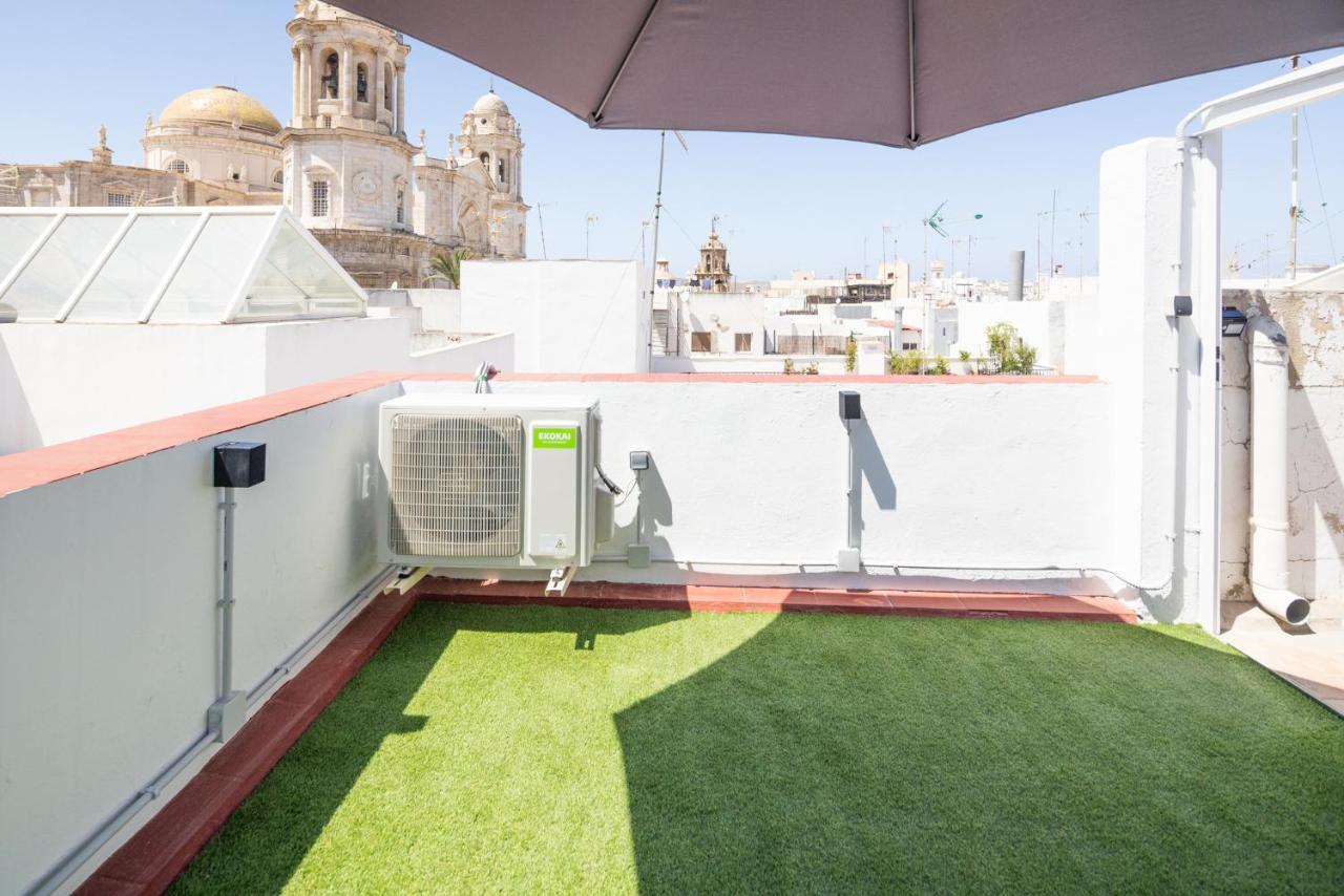 La Terraza Del Populo Little Apartments Cádiz Eksteriør bilde